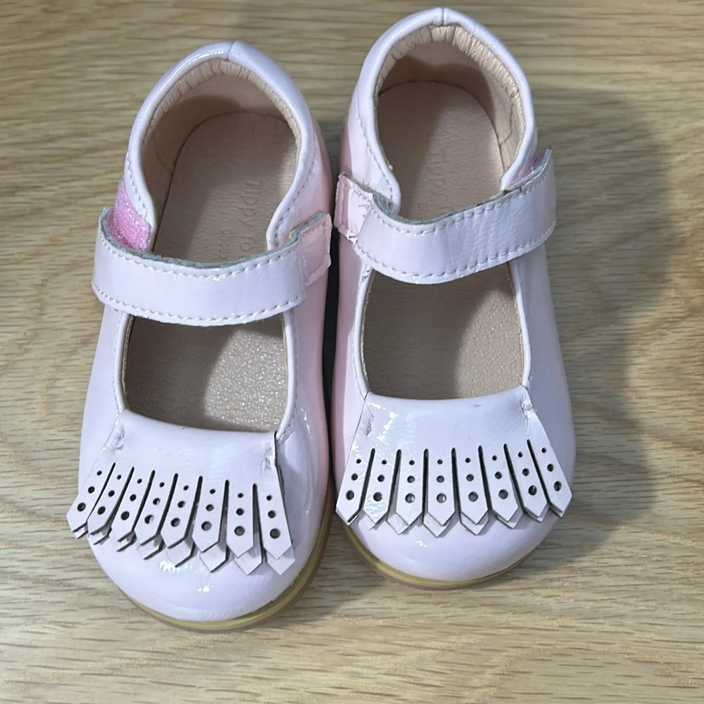 2 pair of Mary Jane Vintage Toddler Walkers for Girls sz 7 Tippy Tot Shoes